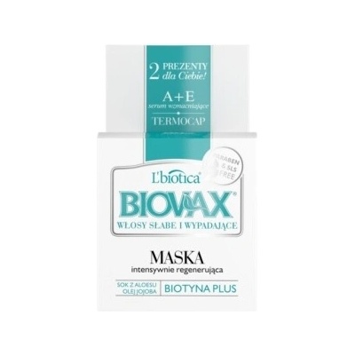 Biovax Falling Hair posilujúca maska proti vypadávaniu vlasov 250 ml
