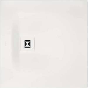 Duravit Sustano - Душ-тава, 80x80 см, DuraSolid, матово бяло 720269740000000 (720269740000000)