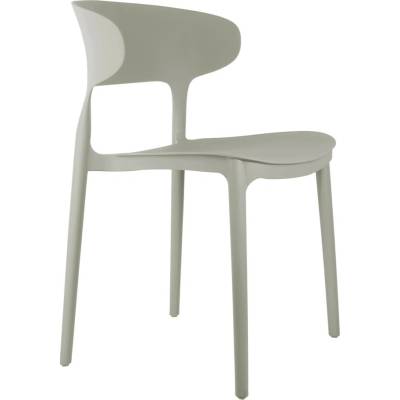 Leitmotiv Fain 75 cm plast tmavě šedá