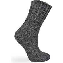 L-Merch Zimné ponožky NT1018 Dark Grey