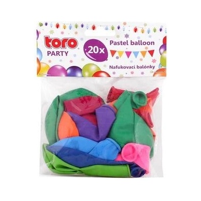 TORO BALÓNKY PASTEL 9 ASSORT