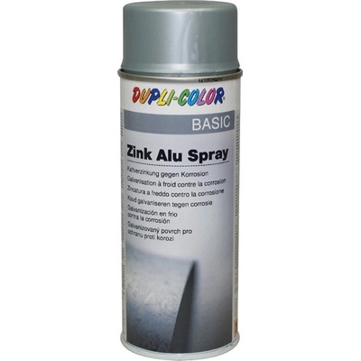DUPLI COLOR DC Zinok Alu 300°C - galvanizácia za studena - základ - strieborný - 400 ml