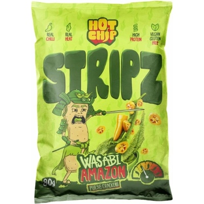 HOT CHIP Stripz Wasabi Amazon 80 g