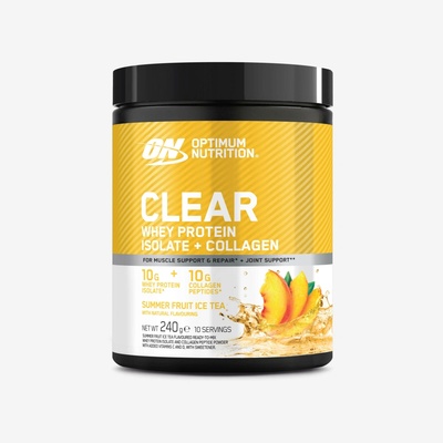 Optimum Nutrition Clear Whey Protein Isolate + Collagen 240 g