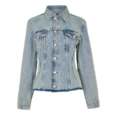 Яке 7 For All Mankind Women's Denim Jacket - Blue Erosion