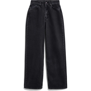 Armedangels Дамски ежедневен панталон ARMEDANGELS Women's Enijaa High Waist Wide Jean Casual trousers - Ebony Black - размер 38 (107-4864-0114)