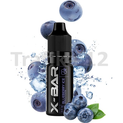 J-Well X Bar Nic Salt Čučoriedka Blueberry 10 ml 10 mg