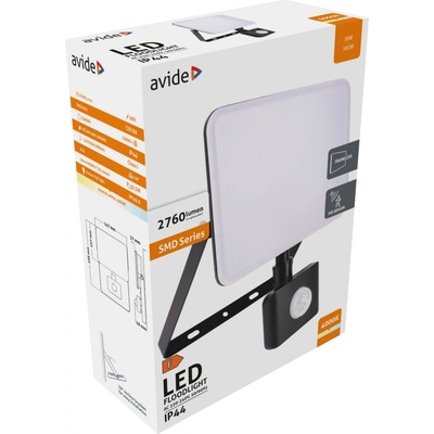 Avide ABFLFNW-30W-PIR