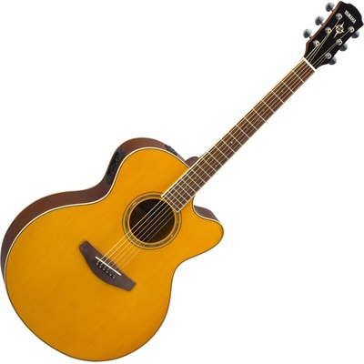 Yamaha CPX600 Vintage Tint Електро-акустична китара Джъмбо
