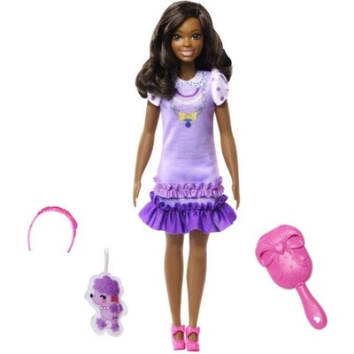 Mattel Barbie HLL18 Моята първа Барби кукла - Чернокоса с пудел (25HLL20)