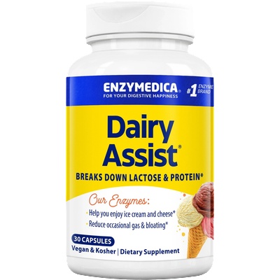 Enzymedica DairyAssist® - 30 вег. капсули