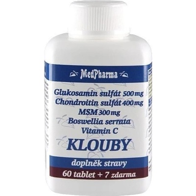 MedPharma Glukosamin+chondroitin+MSM 67 tabliet