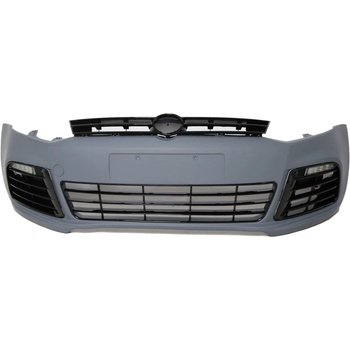 Предна броня за Volkswagen Polo (2011-2017) - R-line дизайн с дневни светлини (PX-GZ4-034)