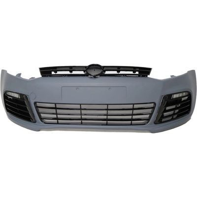 Предна броня за Volkswagen Polo (2011-2017) - R-line дизайн с дневни светлини (PX-GZ4-034)