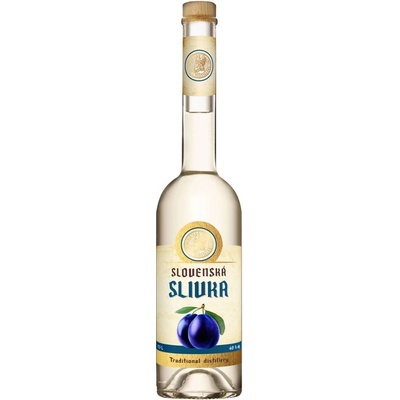 Slovenská slivka 40% 0,5 l (čistá fľaša)
