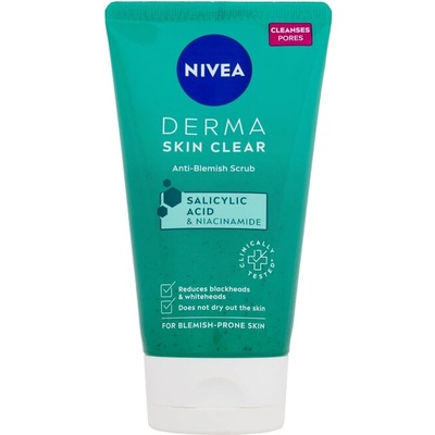 Nivea Derma Skin Clear Anti-Blemish Scrub от Nivea за Жени Пилинг 150мл