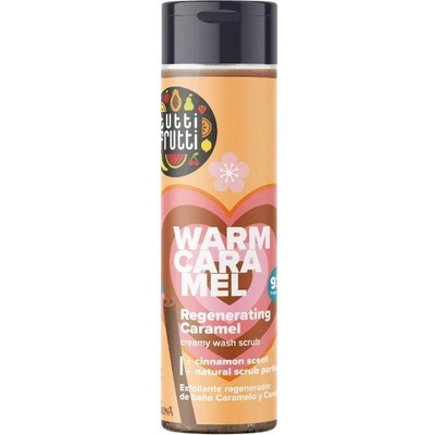 Farmona Natural Cosmetics Laboratory Tutti Frutti Регенериращ душ пилинг за тяло, Карамел и канела, 200 ml