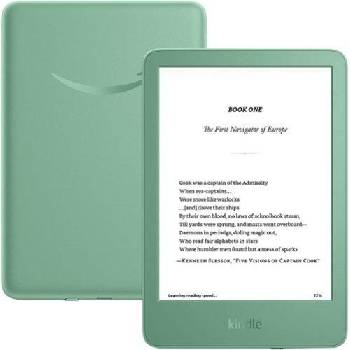 Amazon eBook четец Kindle Touch 6", 16GB, 2024, 11 генерация, Matcha (KINDLE-EBOOK-2024-16GB-GR)