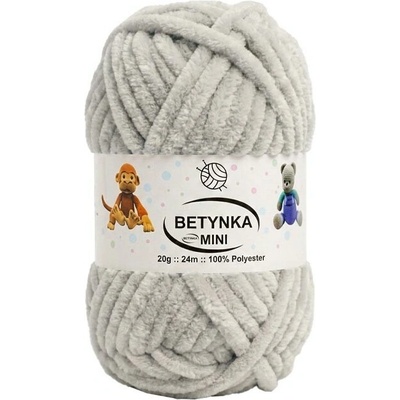 příze Betynka Mini 725 světle šedá