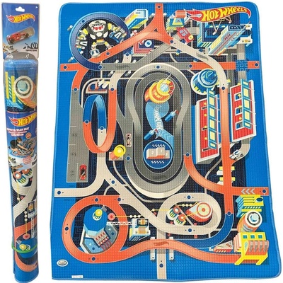 ODS Penová podložka Hot Wheels 120 x 90 cm auto