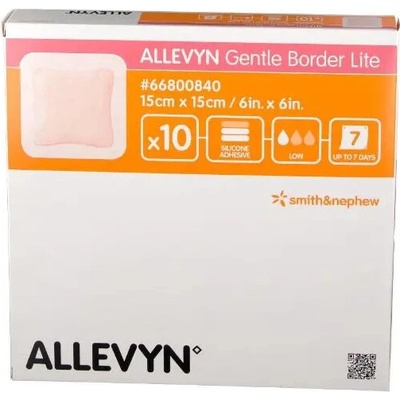ALLEVYN Gentle Border Lite adhezívne penové krytie 15 x 15 cm 10 ks