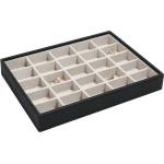 Stackers Ковчеже за бижута Stackers 25 камери cлassic кадифеночерено (75463)