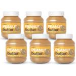 GymBeam Фъстъчено масло 6 x 340 g гладко