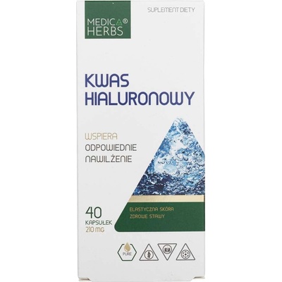 Medica Herbs Kyselina hyalurónová 210 mg 40 kapsúl