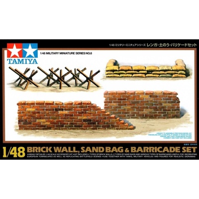 Tamiya Brick Wall/Sand Bag/Barricade 1:48