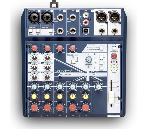 Soundcraft Notepad-8FX
