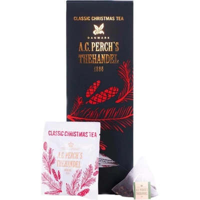 A.C. Perch's Thehandel Čierny čaj BLACK CHRISTMAS TEA 25 čajových sáčkov