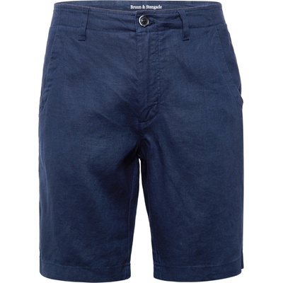 Bruun & Stengade Панталон Chino 'Abel' синьо, размер 31