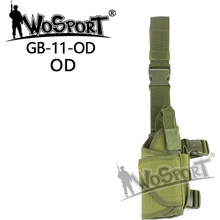 Wosport univerzálne stehenné Tornado pre pravákov zelená