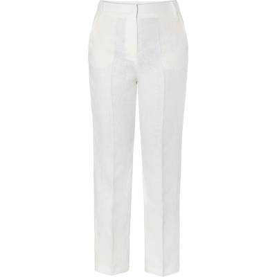 TATUUM Панталон с ръб 'lanka' бяло, размер 44