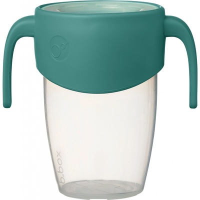 b.box 360° netekoucí učící hrneček 250 ml Emerald forest