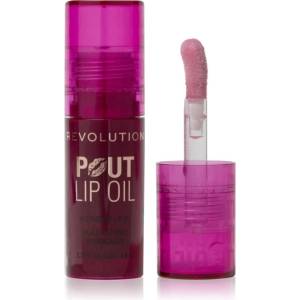 Revolution Beauty Pout Lip масло от нар с хидратиращ ефект цвят Bitten Cherry 4.6ml