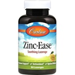 Carlson Labs Zinc Ease | Zinc Citrate [84 Подезични таблетки ] Лимон