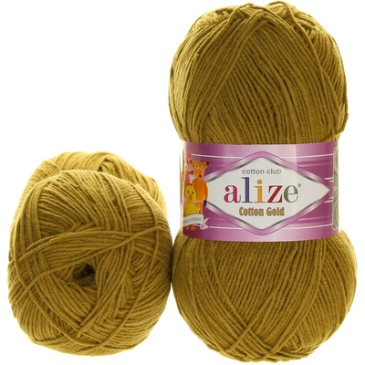 Alize Cotton Gold 782 tmavě olivová