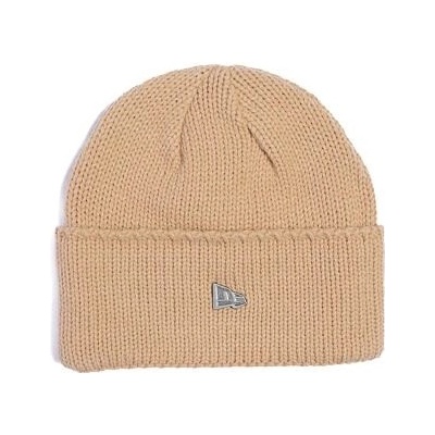 New Era Medium Knit Wide Cuff beanie Beige