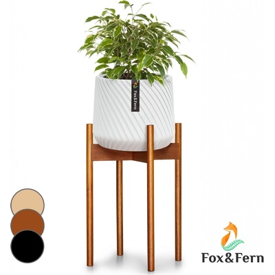 Fox & Fern Zeist stojany na květiny přírodní PS-ACACIA-M-TALL – Zboží Dáma