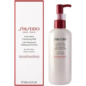 Shiseido Extra Rich почистващо мляко за лице за суха кожа за жени 125 мл