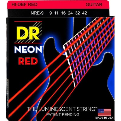 DR Strings NRE-9 Neon Струни за електрическа китара (NRE-9)