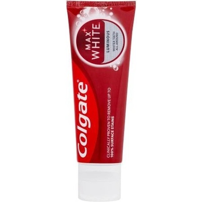Colgate Max White Luminous zubná pasta pre žiarivé biele zuby 75 ml