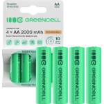 Green Cell Презареждаеми батерии 4x AA HR6 2000 mAh (GR02)