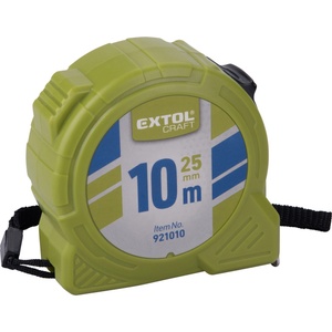 Extol измервателна лента с 1 спирка; 10 м x 25 мм
