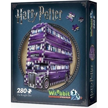 Wrebbit 3D Puzzle Harry Potter Záchranný autobus 280 ks