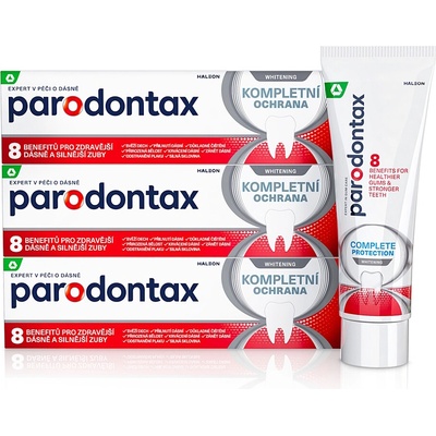 Parodontax Kompletná ochrana Whitening 3 x 75 ml