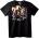 NOONEBRAND Тениска Черепът Рок Група - 4XL, White