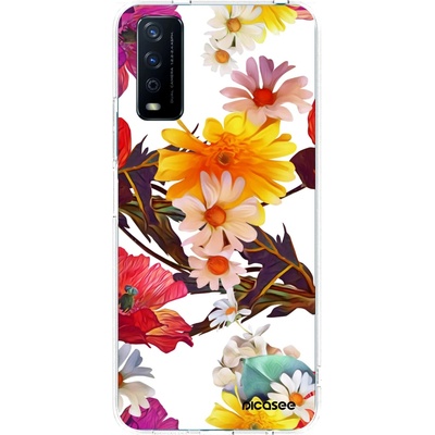 Pouzdro Picasee silikonové Vivo Y11s Meadow čiré