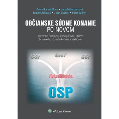 Občianske súdne konanie po novom - Dominika Vokálová, Jana Mitterpachová a kolektív